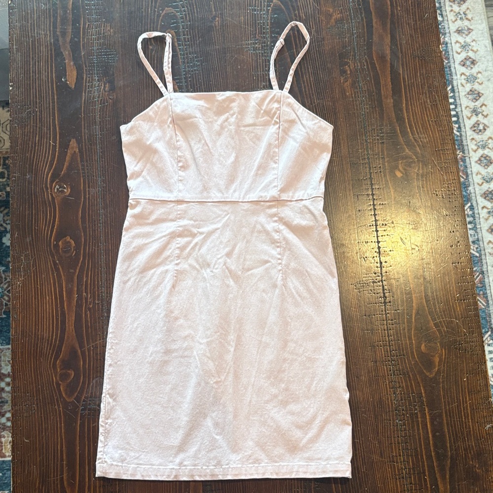 Forever 21 Blush Pink Spaghetti Strap Dress